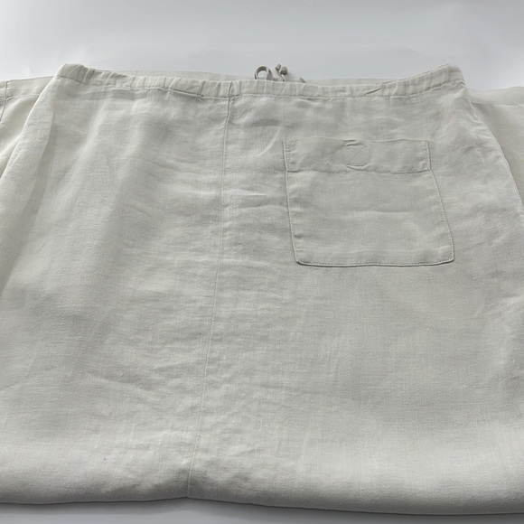 Eddie Bauer Linen Maxi Skirt With Drawstring Waistband - Picture 7 of 10